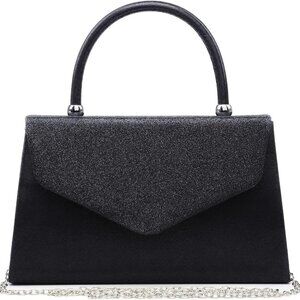 Women's Evening Bag Party Clutches Wedding Purses Cocktail Prom Handbags with Fr